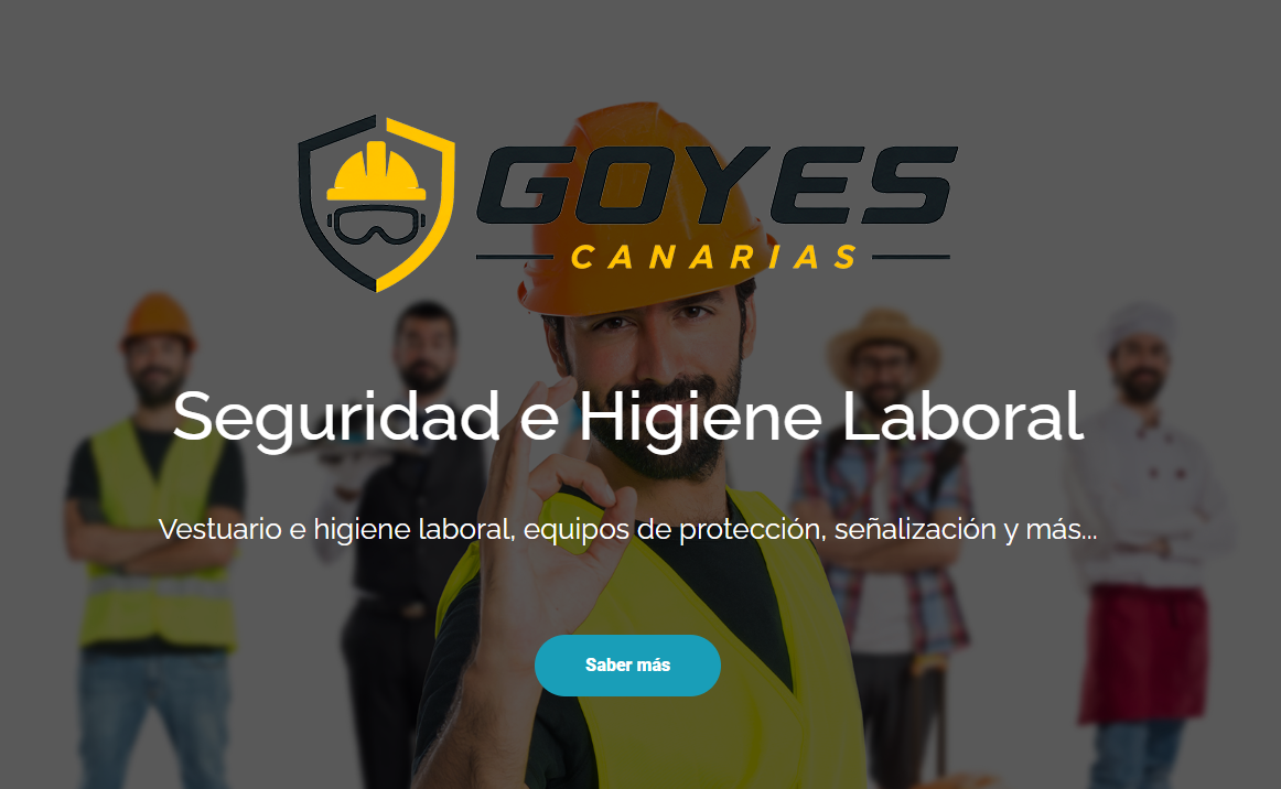 Web corporativa - Goyes